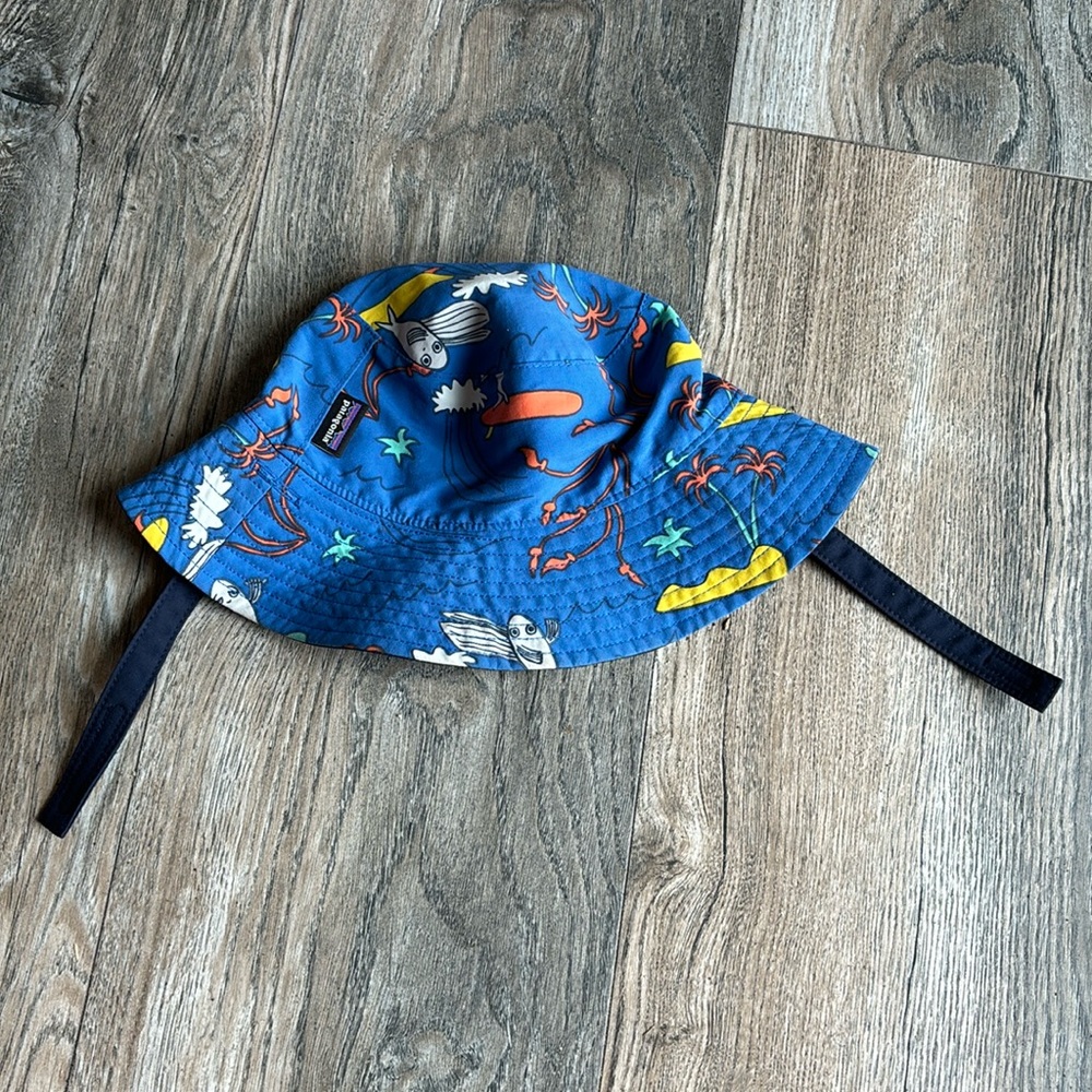 Patagonia Kids Blue Adventure Hat